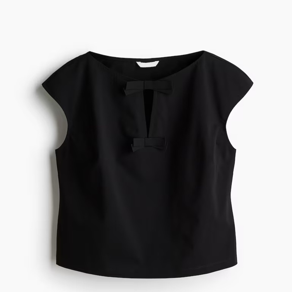 Elegant Black H&M Top